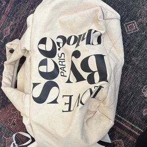 See by Chloé Beige Tote Bag